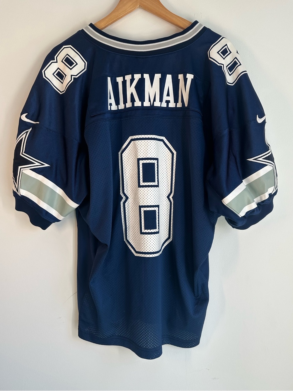 Vintage 90s Nike Authentic
Troy Aikman Dallas Cowboys
NFL Jersey Size 3XL